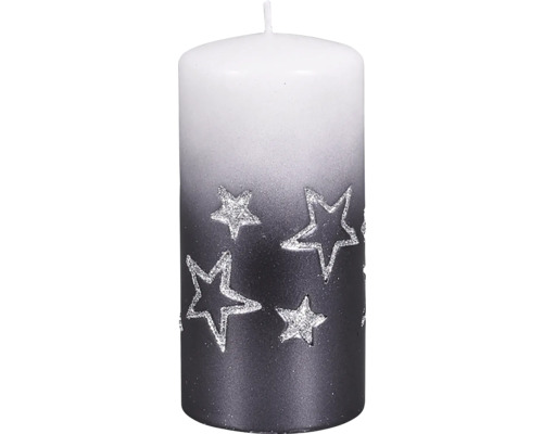 Sviečka STELLA VALEC vianočná 7x14cm Sviečka s motívmi hviezd
