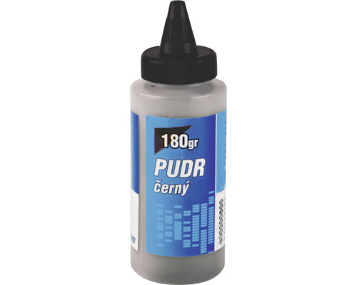 Púder FESTA 180g čierny náplň do navíjačov 180 gramov farebného prášku pre rôzne aplikácie
