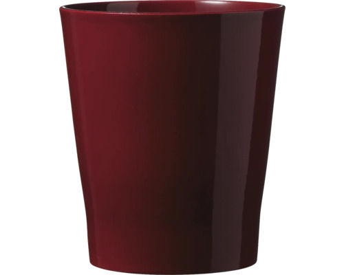 Červený kvetináč