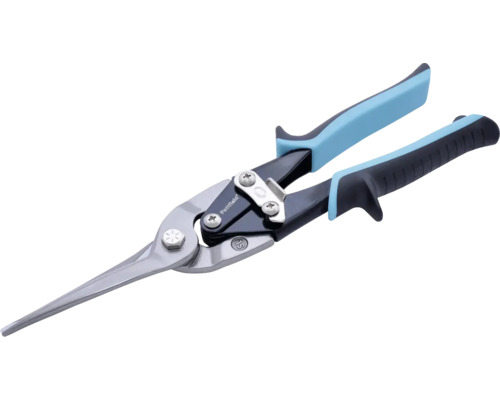 Nožnice na plech s dlhými čepeľami