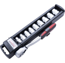 Sada nástrčných kľúčov Pattfield s račňou a nástrčnými hlavicami