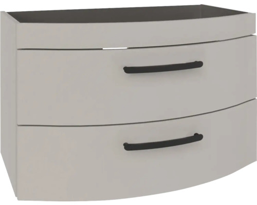 Kúpeľňová skrinka pod umývadlo Devo Vena 2.0 sivá 80 x 50 x 38 cm VE2-SU2S80-1-F118L09 Skrinka pod umývadlo s dvoma zásuvkami