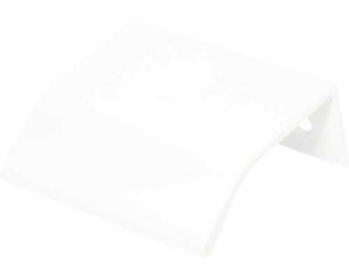 Nábytkový úchyt AL 50 mm biela 9003 Jedna biela polica