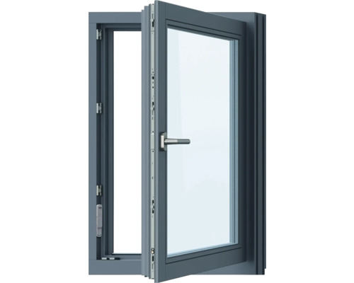 Otvorené okno s kľučkou