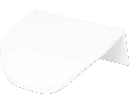 Nábytkový úchyt AL 50 mm biela 9003 Nástenná polica