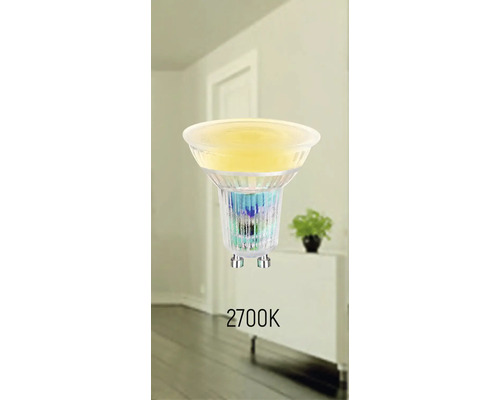 GU10 LED žiarovka, 2700 Kelvinov