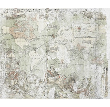 Tapeta s mapou sveta s mapou sveta a historickými motívmi