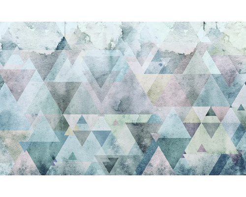 Tapeta s trojuholníkovým vzorom
