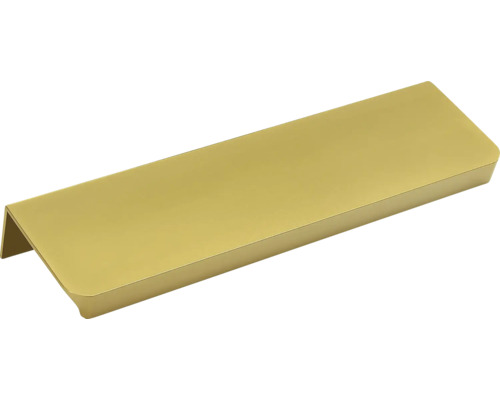 Nábytkový úchyt AL 200 mm zlatá Kovová úchytková lišta