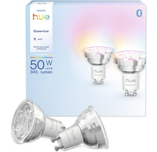 Žiarovka Philips Hue Essential GU10, biela a farebná atmosféra, 50 W