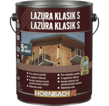 Lazúra na drevo v kovovom vedre na vonkajšie použitie