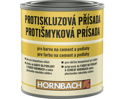 Protišmyková prísada Hornbach do cementovej farby a podláh