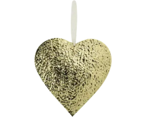 Ozdobný prívesok v tvare srdca s pásikom