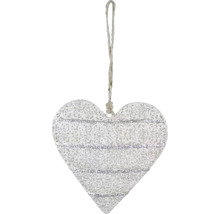 Dekoratívne srdce na zavesenie so vzorom