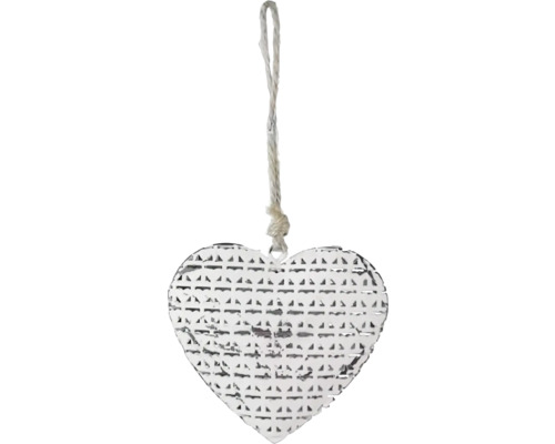 Dekoratívne srdce na zavesenie so šnúrou