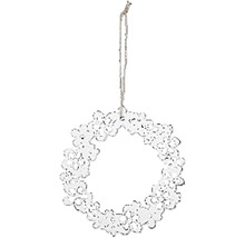 Dekoratívny veniec s kvetmi na zavesenie