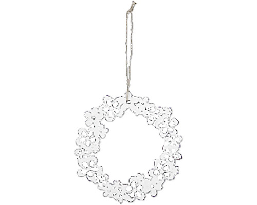 Dekoratívny veniec s kvetmi na zavesenie