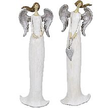 Dve anjelské postavy s krídlami ako dekoratívne prvky