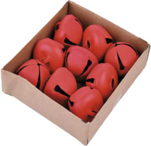 Kartón s červenými zvončekmi