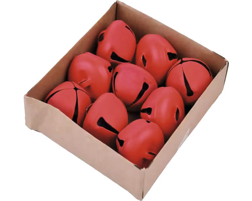 Kartón s červenými zvončekmi