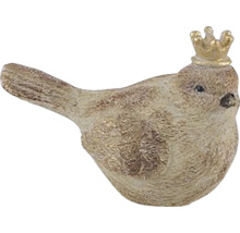 Dekoratívna figúrka vtáka s korunou