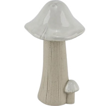 Dekoratívna huba z keramiky do záhrady