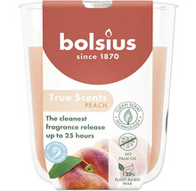 Bolsius True Scents vonná sviečka broskyňa v skle