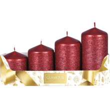 Sada adventných sviečok, štvor dielná, stupňovitá výška