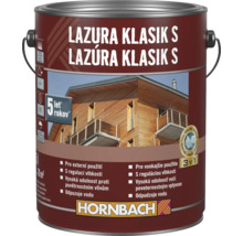 Farba Lazúra na drevo Klassik S pre vonkajšie použitie v kovovom vedre