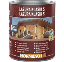 Lazúra na drevo Klassik S plechovka na vonkajšie použitie