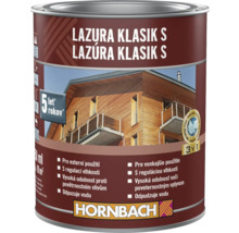 Lazúra na drevo vo farebnom vedre na vonkajšie použitie