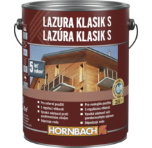 Vedro s lazúrou na drevo na ochranu dreva v exteriéri
