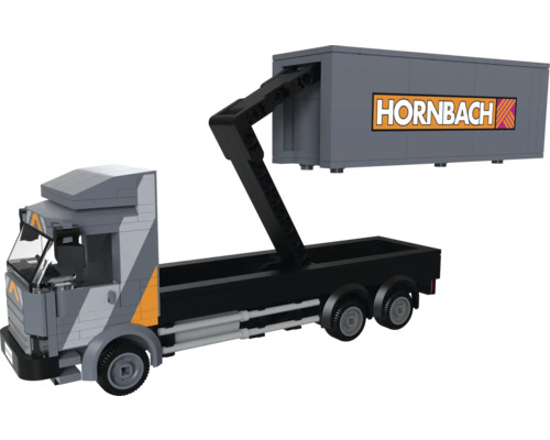 Model nákladného auta s kontajnerom Hornbach LEGO