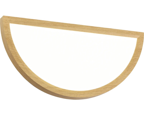 Polkruhové okno s dreveným rámom