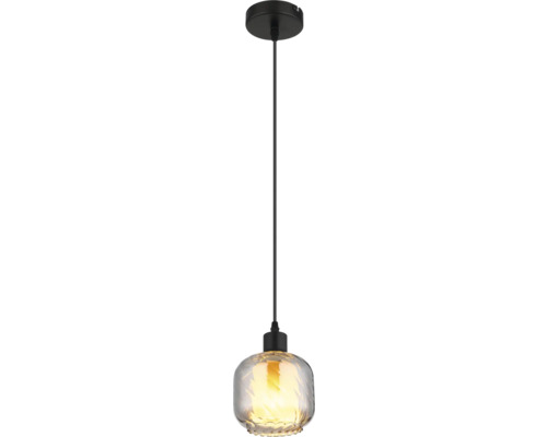 Závesná lampa so skleneným tienidlom
