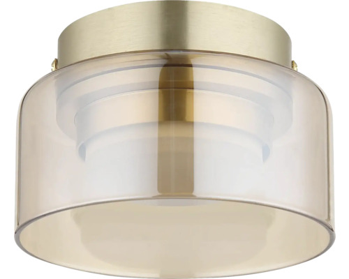 Stropné svietidlo s priehľadným tienidlom