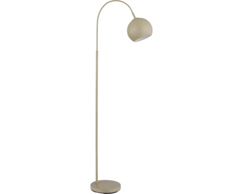 Stojaca lampa s okrúhlym tienidlom