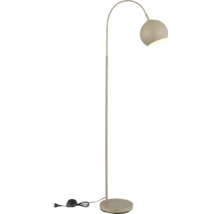Stojaca lampa s okrúhlym tienidlom