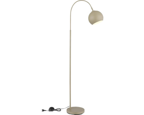 Stojaca lampa s okrúhlym tienidlom