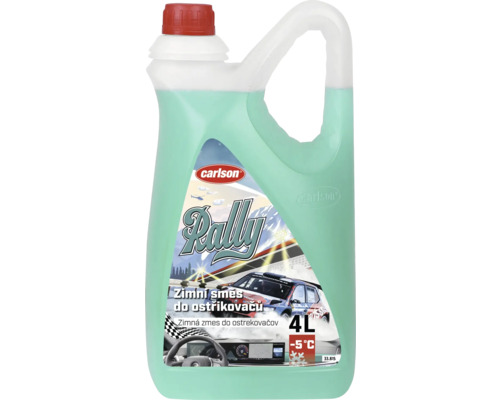 Zimná kvapalina do ostrekovačov do ostrekovačov Carlson RALLY -5°C 4L Carlson Rally zimná zmes do ostrekovačov, 4 litre