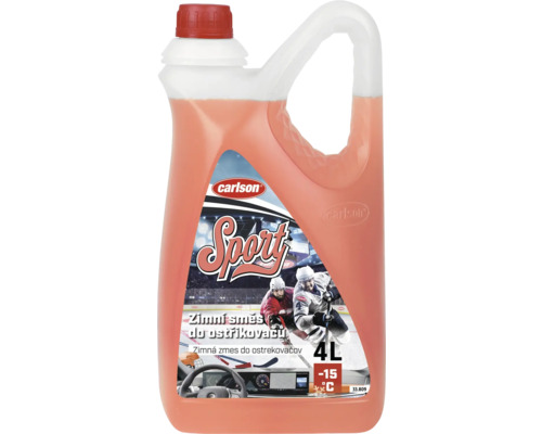 Zimná kvapalina do ostrekovačov Carlson SPORT -15°C 4L Carlson Sport zimná zmes do ostrekovačov, 4 litre
