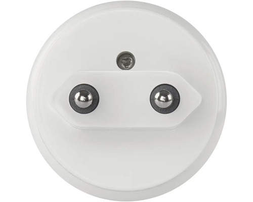 Biela eurozástrčka do zásuvky