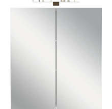 Zrkadlová skrinka s dvomi dvierkami