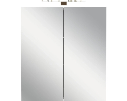 Zrkadlová skrinka Germania GW-ARCENA 60 x 23 x 71 cm kašmír Zrkadlová skrinka s dvomi dvierkami