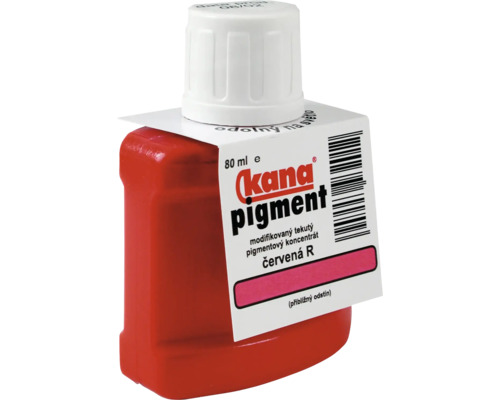 Kana Pigment, červená pigmentová kvapalina v 80 ml fľaši
