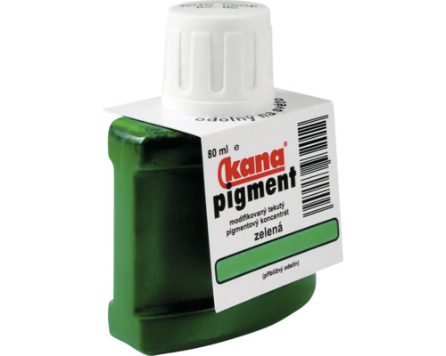 Kana pigment zelený v 80 ml fľaštičke