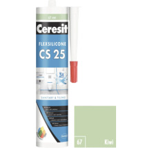 Ceresit Flexsilicone CS 25 sanitárny a škárovací silikón, farba kiwi