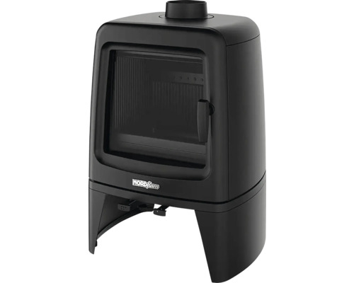 Kachle na drevo Roma černá liatina čierna 5,7 kW s externým prívodom vzduchu sekundárne spaľovanie Oceľové kachle na drevo s priezorným okienkom