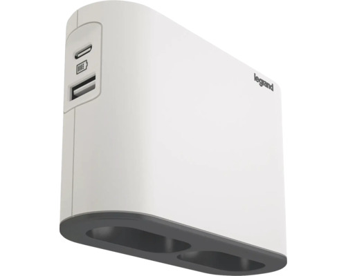 Nabíjačka s logom Legrand s portami USB a USB-C