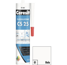 Ceresit Flexsilicone CS 25 sanitárny a obkladový silikón, kartuša